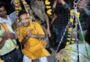 ग्राम गौनगुढा में चरखारी विधायक बृजभूषण राजपूत का किया गया भव्य स्वागत एवं तुलादान