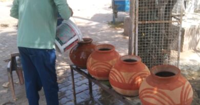 नगर पालिका द्वारा नगर में नि:शुल्क जल सेवा प्याऊ का शुभारंभ