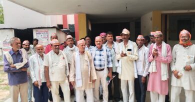 बुंदेलखंड किसान यूनियन ने विद्युत व जल की समस्या को लेकर तहसीलदार को दिया ज्ञापन